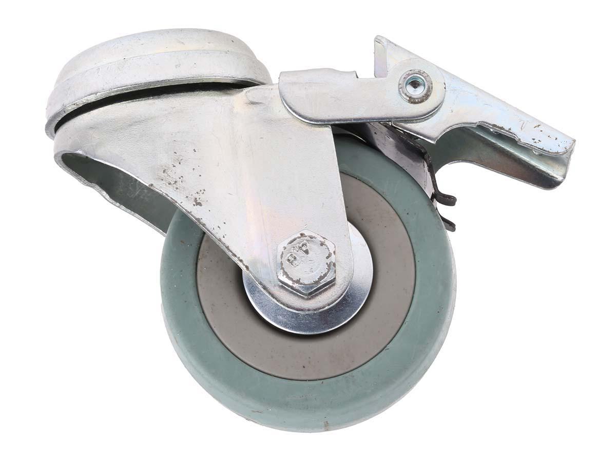 RS PRO Braked Swivel Castor Wheel, 50kg Capacity, 50mm Wheel