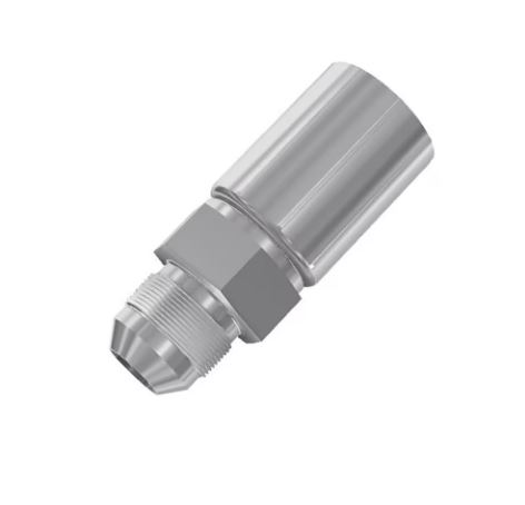 Parker Crimped Hose Fitting 3/8 in Hose to UNF 9/16-18 Male, 10348-6-5