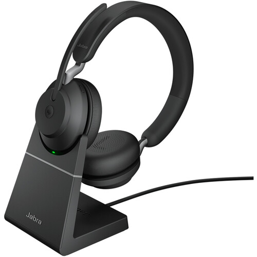 Jabra Evolve2 65 Stereo Black Wireless Bluetooth On Ear Headset
