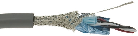 Alpha Wire XTRA-GUARD FLEX Series Data Cable, 2 Pairs, 4 Cores, 0.38 mm², Screened, 22 AWG, 30m, Screened Shield