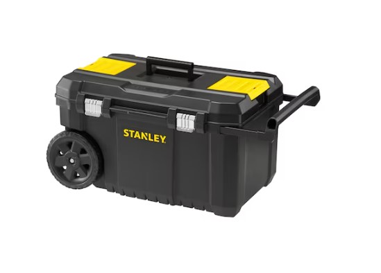 Stanley Metal, Plastic Wheeled Tool Chest