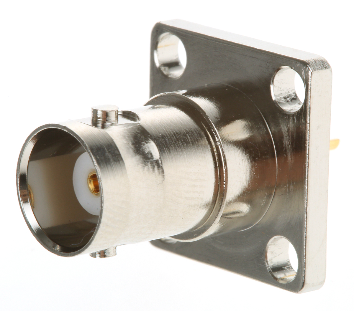 Amphenol RF, Jack Flange Mount BNC Connector, 50Ω, Solder Termination, Straight Body