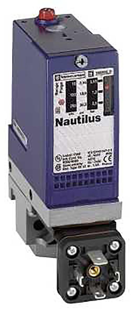 Telemecanique Sensors Pressure Switch, 2 (Falling) bar, 5 (Rising) bar Min, 62.5 (Falling) bar, 70 (Rising) bar Max,