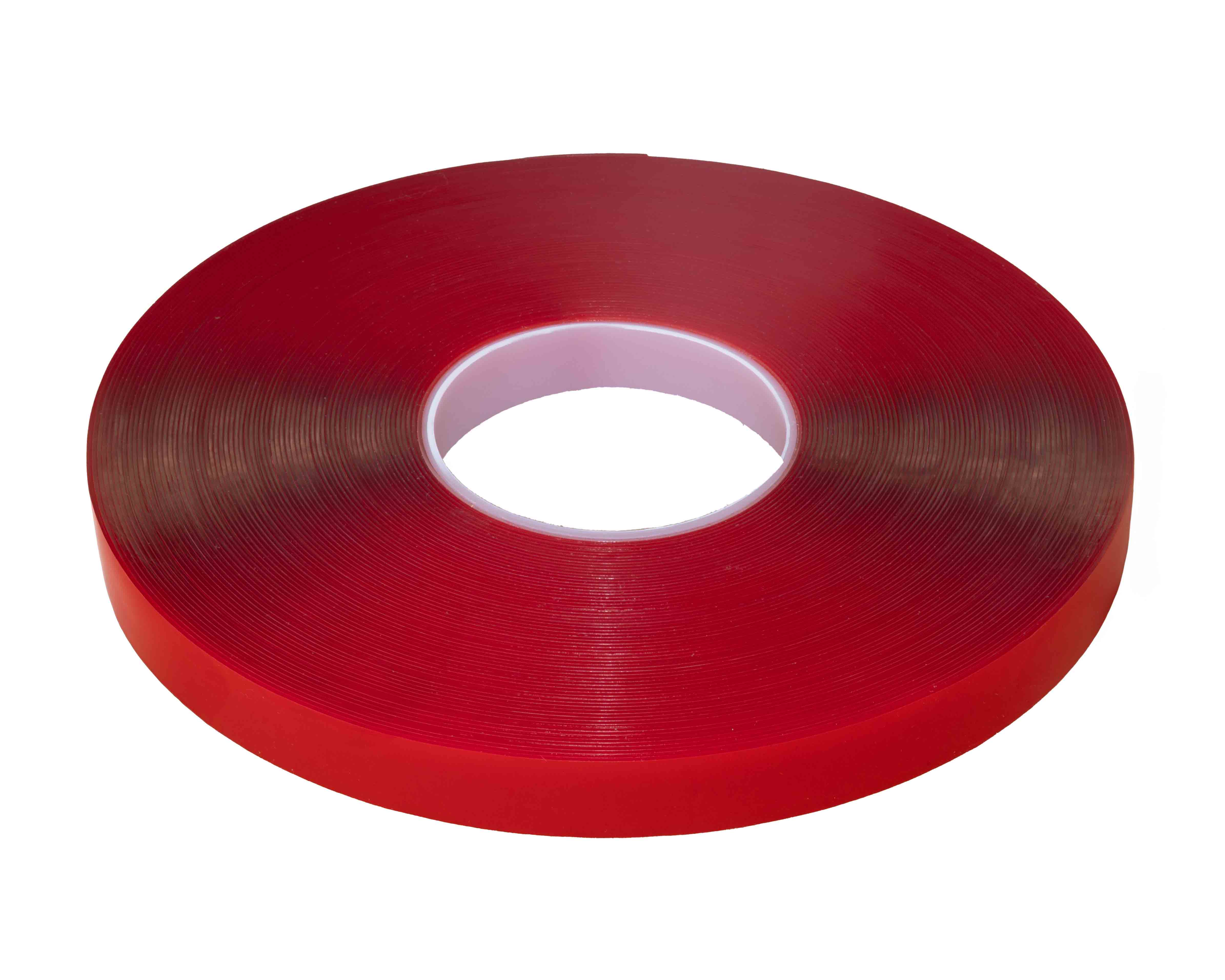 RS PRO Clear Transfer Tape Adhesive, 12mm x 33m, 1mm Thick