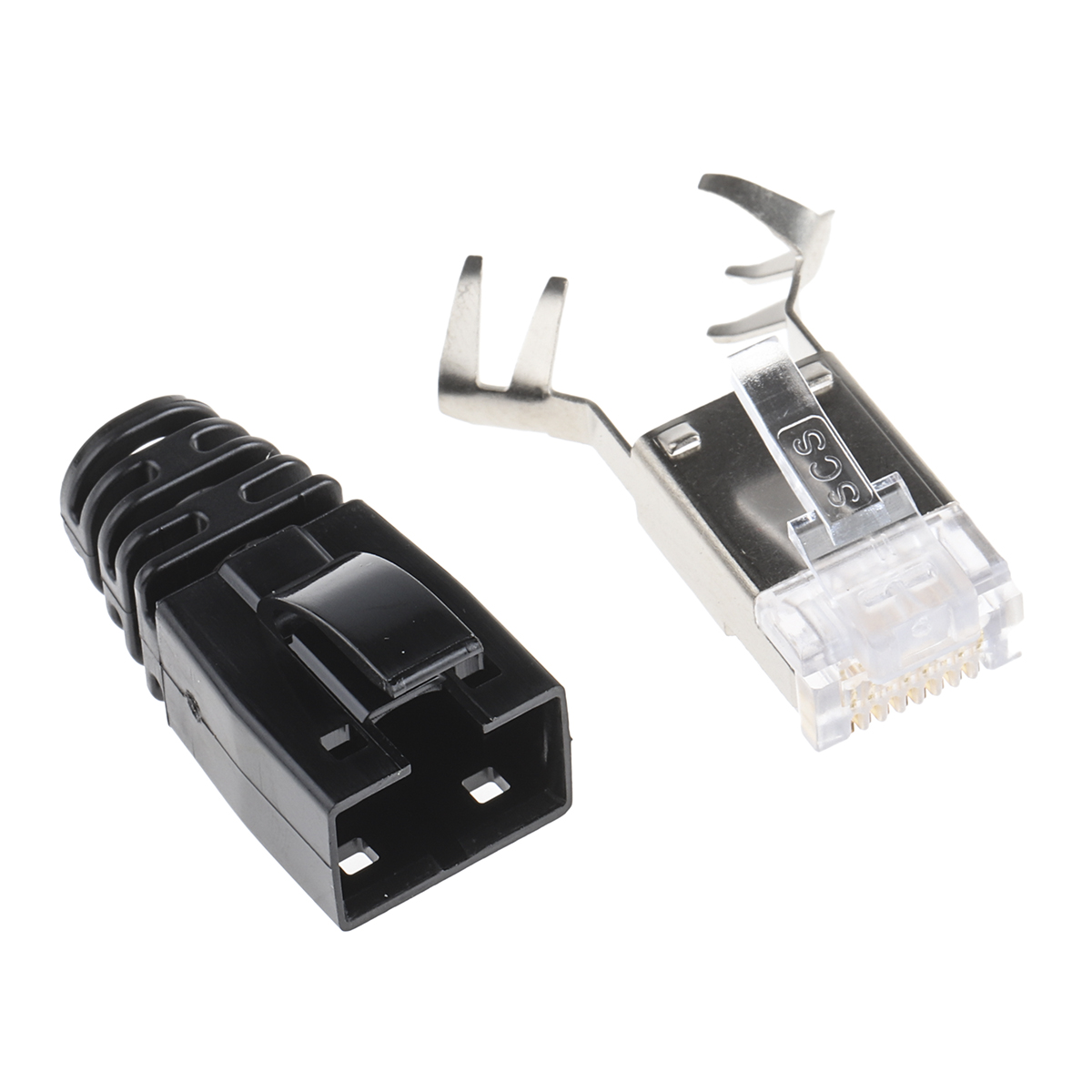 Bel-Stewart SS-39 Series Male RJ45 Connector, Cable Mount, Cat6a Straight 1 Port 8 -Way