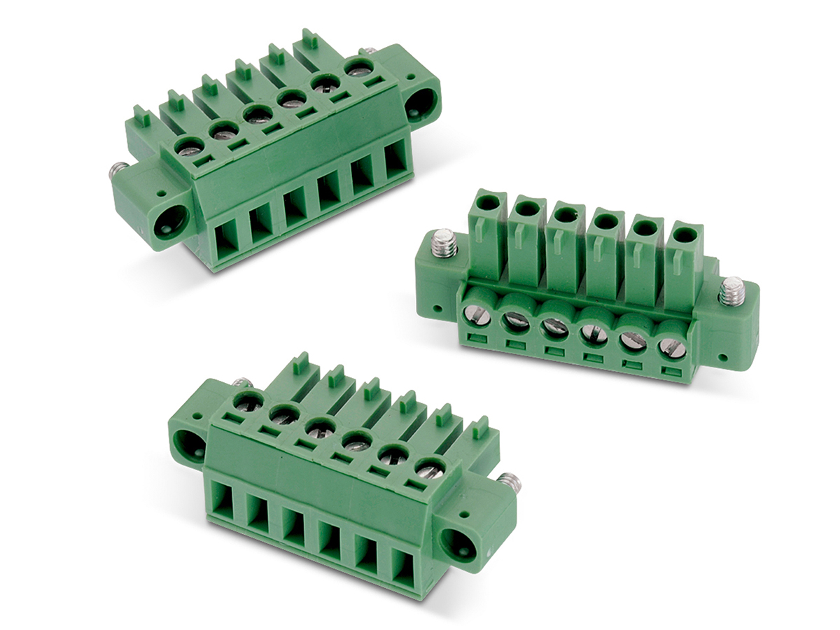 Wurth Elektronik 3643 Series Pluggable Terminal Block, 6-Contact, 3.81 mm Pitch, 1-Row