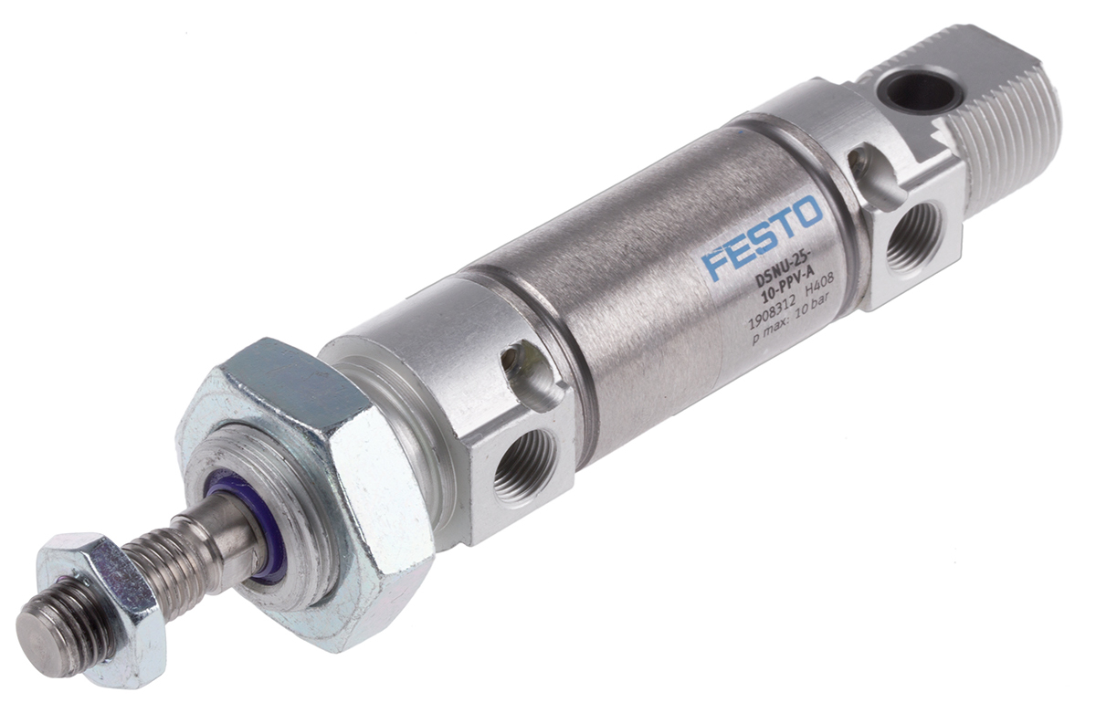 Festo 500 mm Pneumatic Cylinder - 1908312 Double Acting Acting
