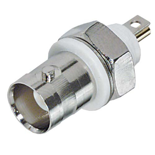 L-Com BAC Series, Jack BNC Connector, Solder Termination, Straight Body