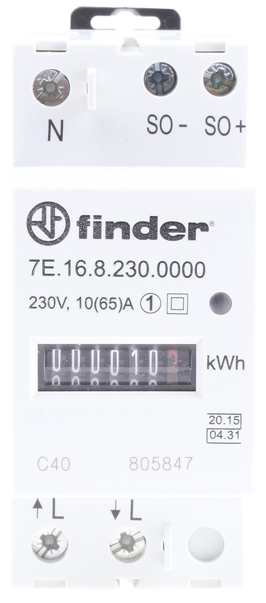 Finder 1 Phase Mechanical Energy Meter