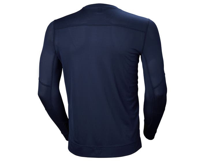 Helly Hansen Navy Polyester Thermal Shirt, S