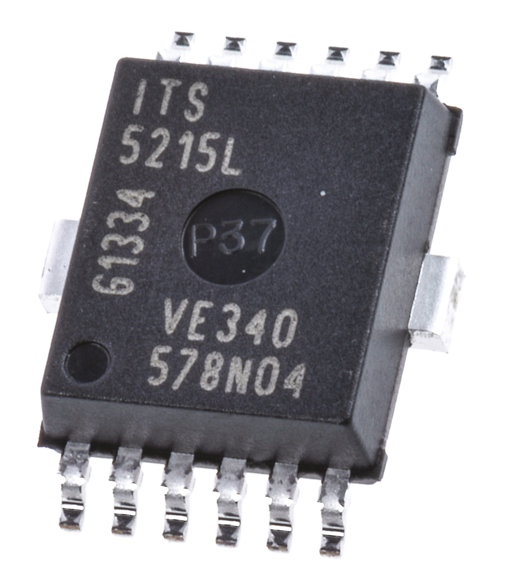 Infineon ITS5215LCUMA1High Side, High Side Switch Power Switch IC 12-Pin, SOIC