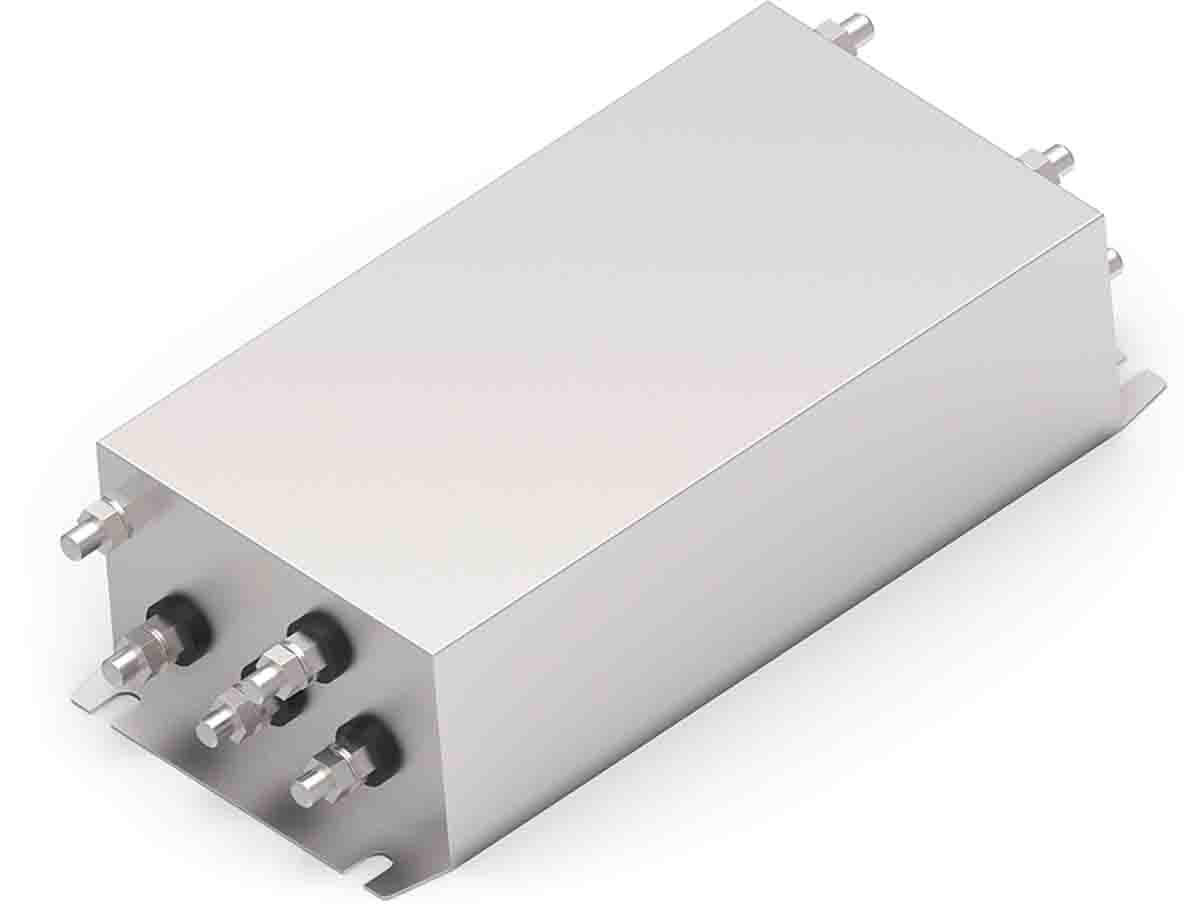 TE Connectivity, KES 150A 520 V ac 50 → 60Hz, Chassis Mount EMI Filter, Threaded Bolt 3 Phase