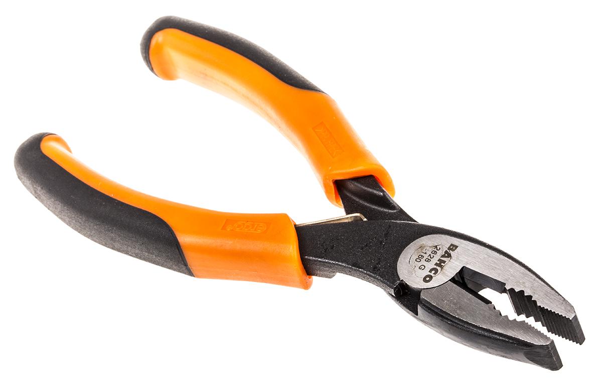 Bahco 2628G Combination Pliers, 160 mm Overall, Straight Tip, 33mm Jaw