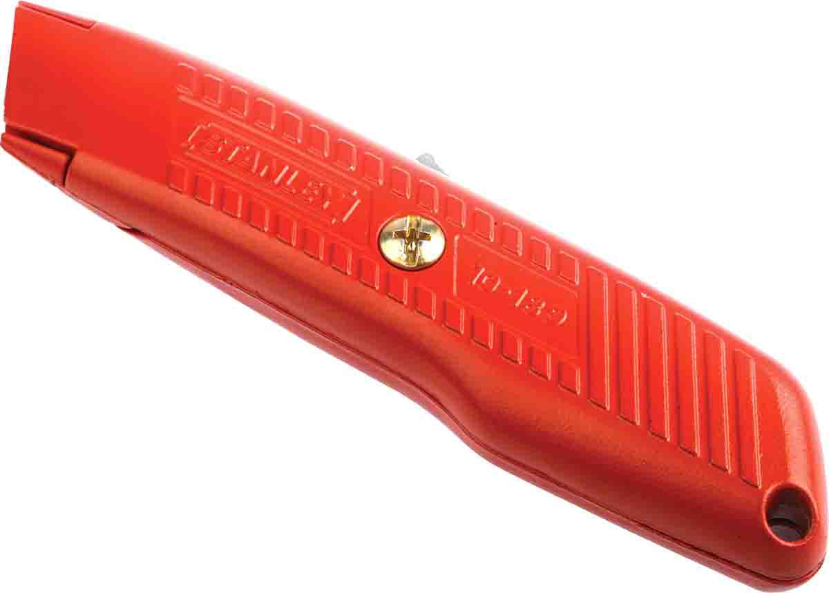 Stanley Safety Knife with Straight Blade, Retractable