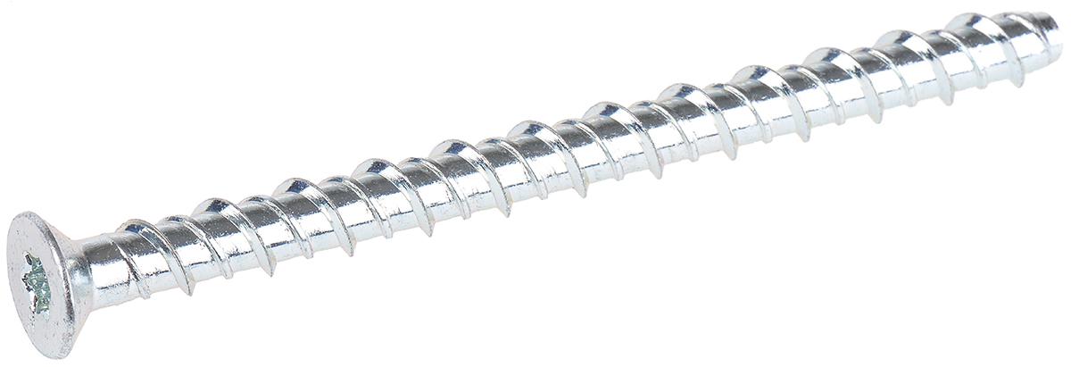 RS PRO Carbon Steel Anchor Bolt M6 x 100mm, 6mm Fixing Hole