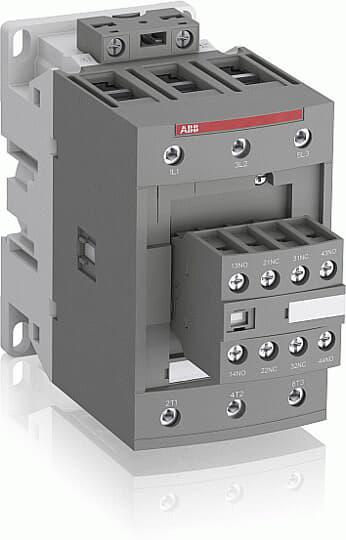 ABB AF Contactor, 250 V Coil, 3-Pole, 125 A, 37 kW 250 V, 3 NO
