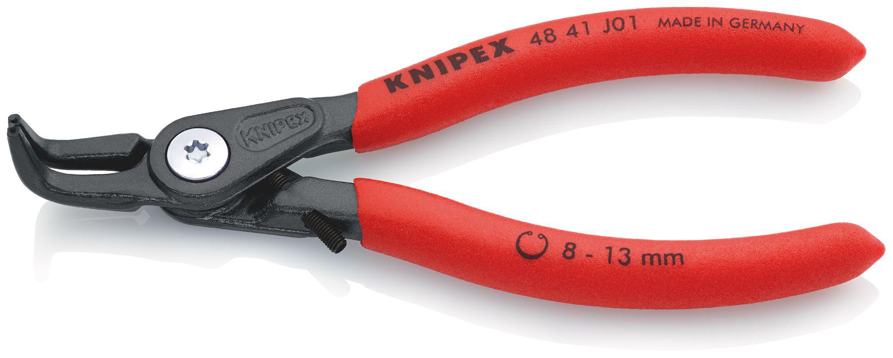 Knipex Circlip Pliers, 130 mm Overall, Angled Tip