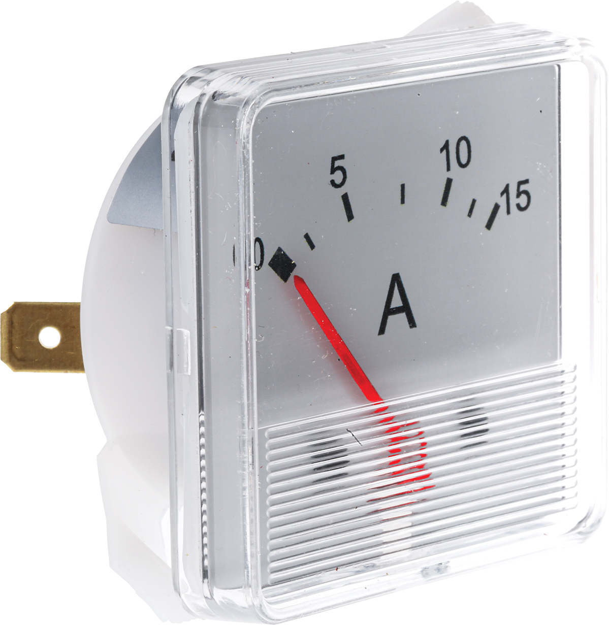 HOBUT F3PAM Analogue Panel Ammeter 15A DC, ±8 % Moving Iron