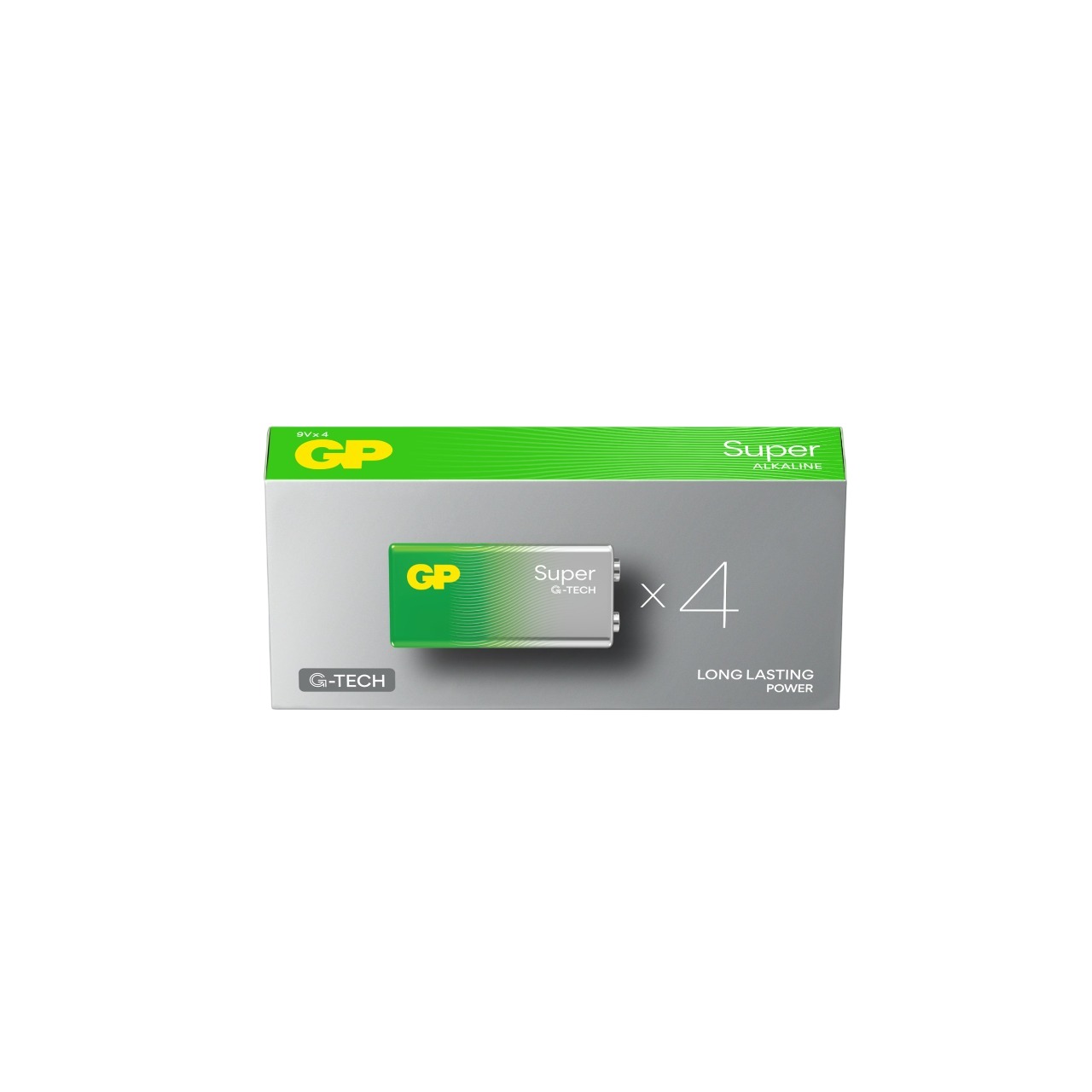 Gp Batteries GP Batteries Super Alkaline Alkaline Manganese Dioxide 9V Batteries 9V