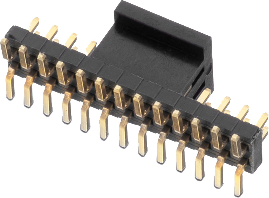Wurth Elektronik WR-PHD Series Straight Surface PCB Header, 50 Contact(s), 1.27 mm Pitch, 2 Row, Unshrouded