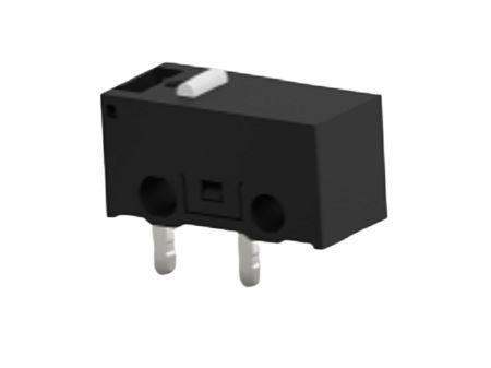 TE Connectivity Pin Plunger Snap Action Micro Switch, PCB Terminal, 0.1A at 30VDC, SPST