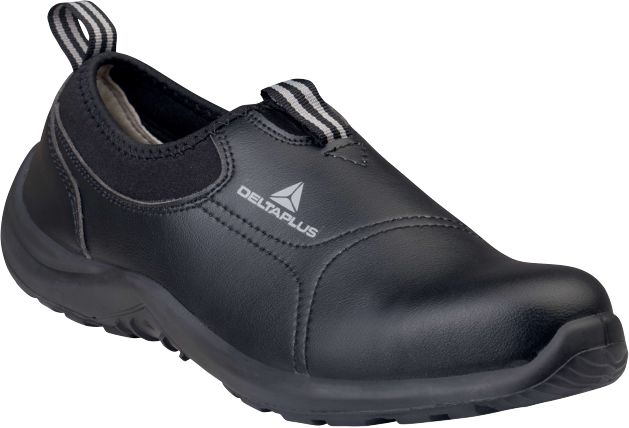 Delta Plus MIAMI S2 SRC Unisex Black Stainless Steel Toe Capped Safety Shoes, UK 5, EU 38