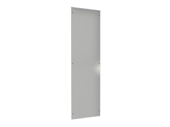 Rittal RAL 7035 Sheet Steel Side Panel, 2000 x 600mm