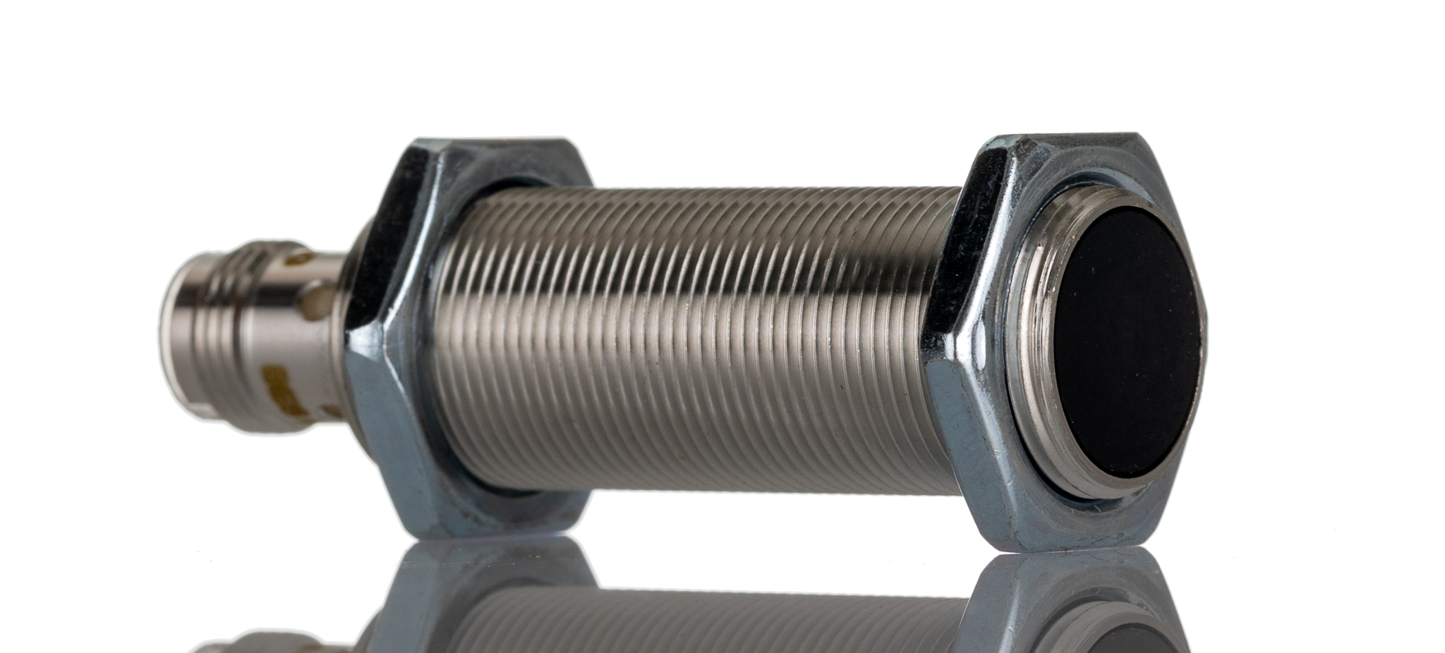 BALLUFF Inductive Threaded Barrel Proximity Sensor, M18, 8 mm Detection, NPN NO, 10 → 30 V dc
