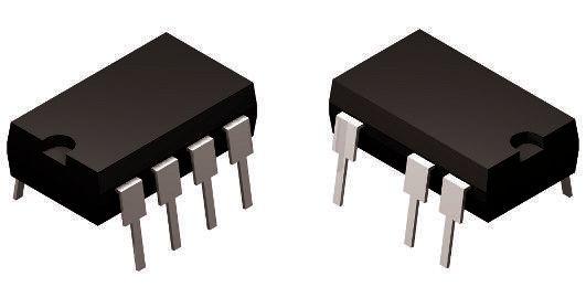 Vishay, VO2223A-X001 DC Input Phototriac Output Optocoupler, Through Hole, 7-Pin DIP