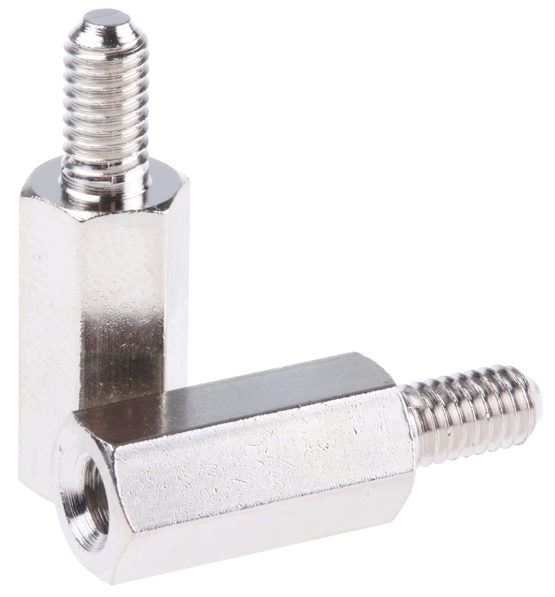 Essentra Standoff, M4 Thread, 15mm Body, Brass, Male/Female
