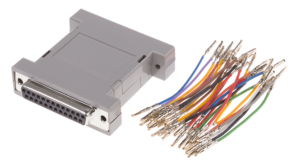 RS PRO D Sub Adapter Female 25 Way D-Sub to Female 25 Way D-Sub