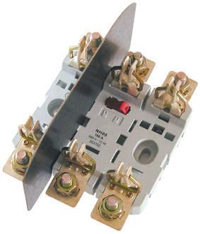 Eaton 250A Rail Mount Fuse Holder for NH1 Fuse, 1P, 690V ac