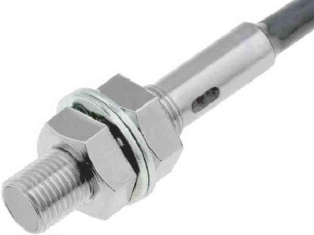 Omron Inductive Threaded Barrel Proximity Sensor, M8, 2 mm Detection, 2-Wire NO, 10 → 30 V dc