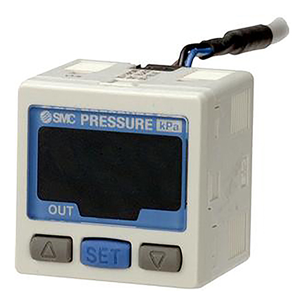 SMC Pressure Sensor, IP40 0 kPa