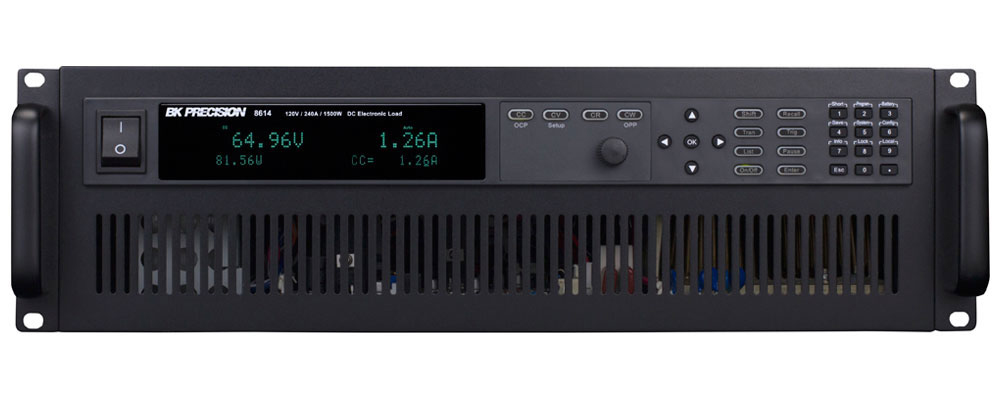 BK Precision 8600 Series Electronic DC Load, 0 → 750 W, 0 → 500 V, 0 → 30 A