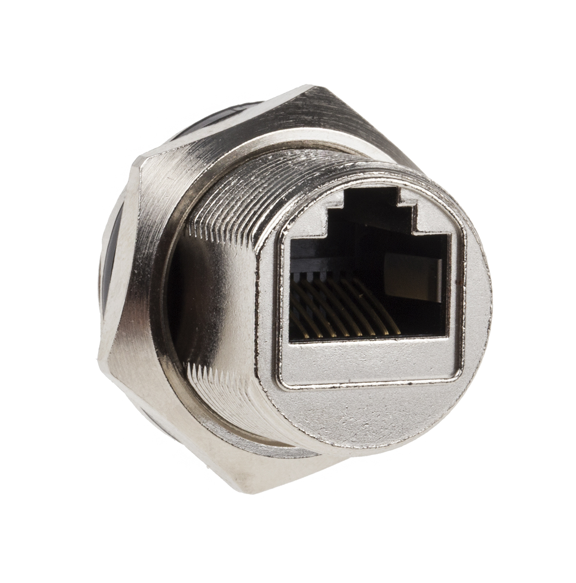 Lumberg Female RJ45 Connector, Panel Mount Straight 1 Port 8 -Way