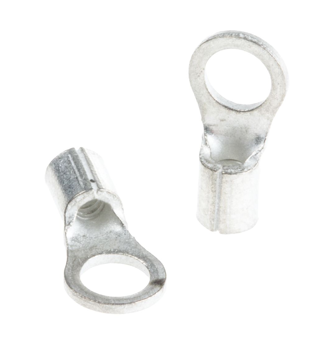 TE Connectivity, SOLISTRAND Uninsulated Ring Terminal, M3.5 Stud Size, 0.26mm² to 1.65mm² Wire Size