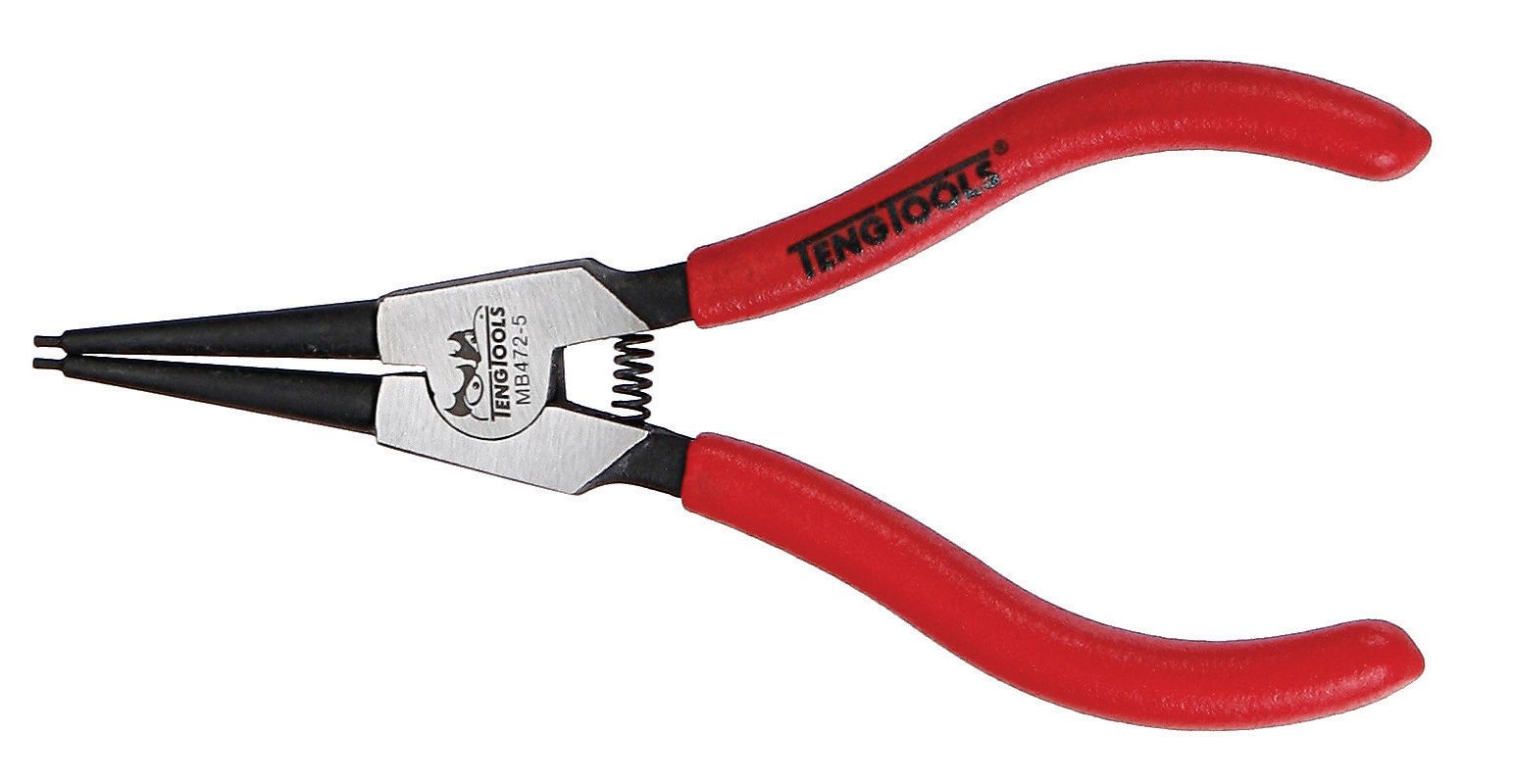 Teng Tools MB472-9 Pliers, 240 mm Overall, Straight Tip