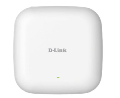 D-Link Nuclias Connect Wireless AC1200 Wave 2 Dual-Band PoE Access Point 1 Port Wireless Access Point, 802.11ac,