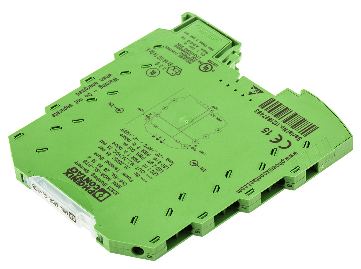 Phoenix Contact MINI MCR Series Signal Conditioner, Voltage Input, Voltage Output, 30V dc Supply