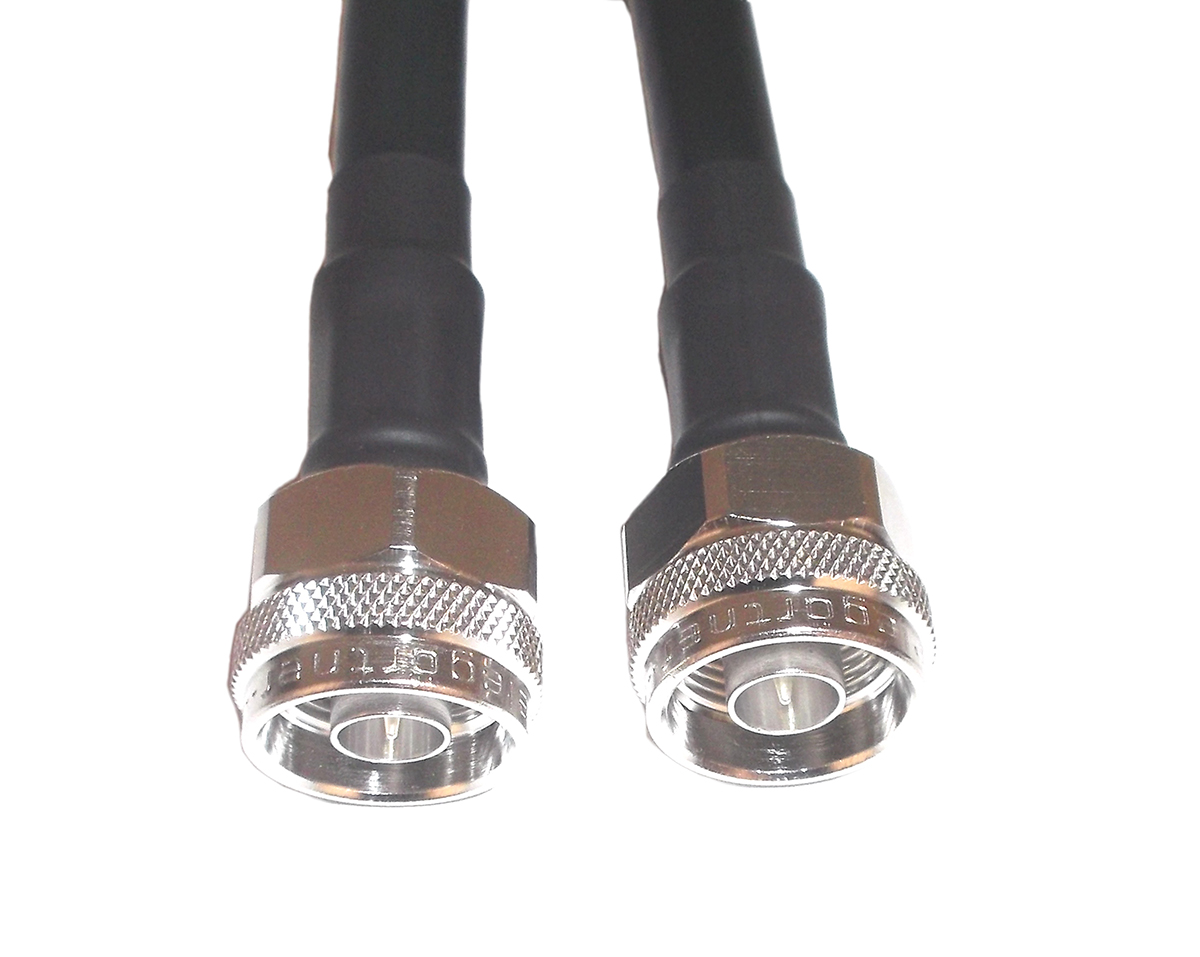 Telegartner L09999 Series, 2000 mm, RG214 Coaxial, Terminated 50 Ω