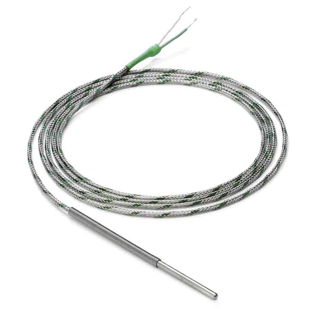 Omron PT100 RTD Sensor, 6mm Dia, 50mm Long, 3 Wire, +400°C Max