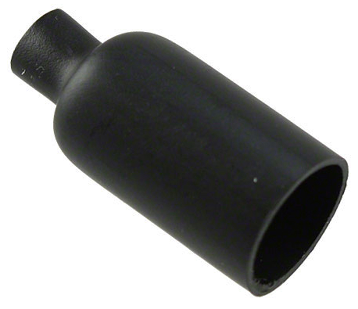 TE Connectivity End Cap Black, Polyolefin, 6.35mm