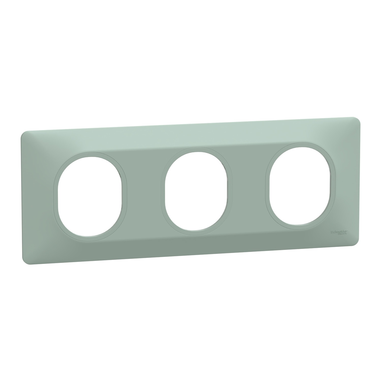 Schneider Electric Green 3 Gang Light Switch Cover