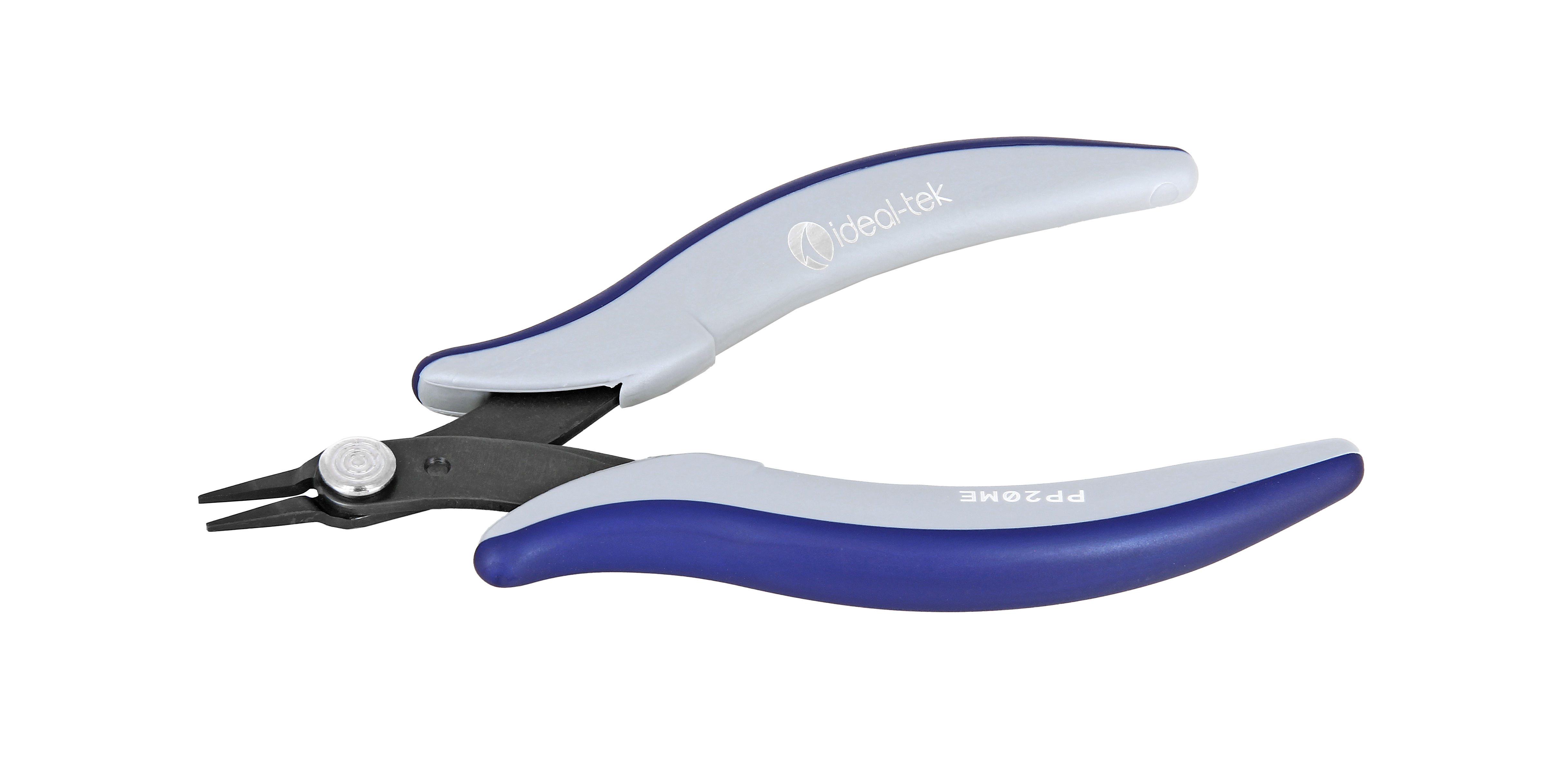 ideal-tek PP20ME.IT Nose pliers, 136 mm Overall, Straight Tip, 12mm Jaw, ESD