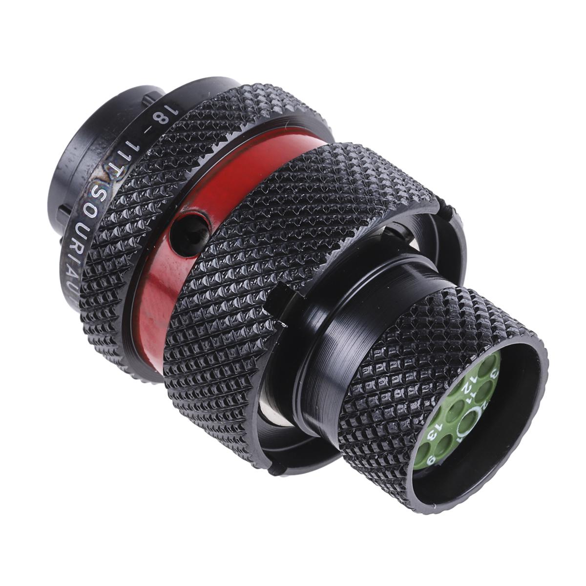Souriau Sunbank by Eaton Circular Connector, 13 Contacts, Cable, Standard Connector, Plug, Male, IP67, 8STA Series