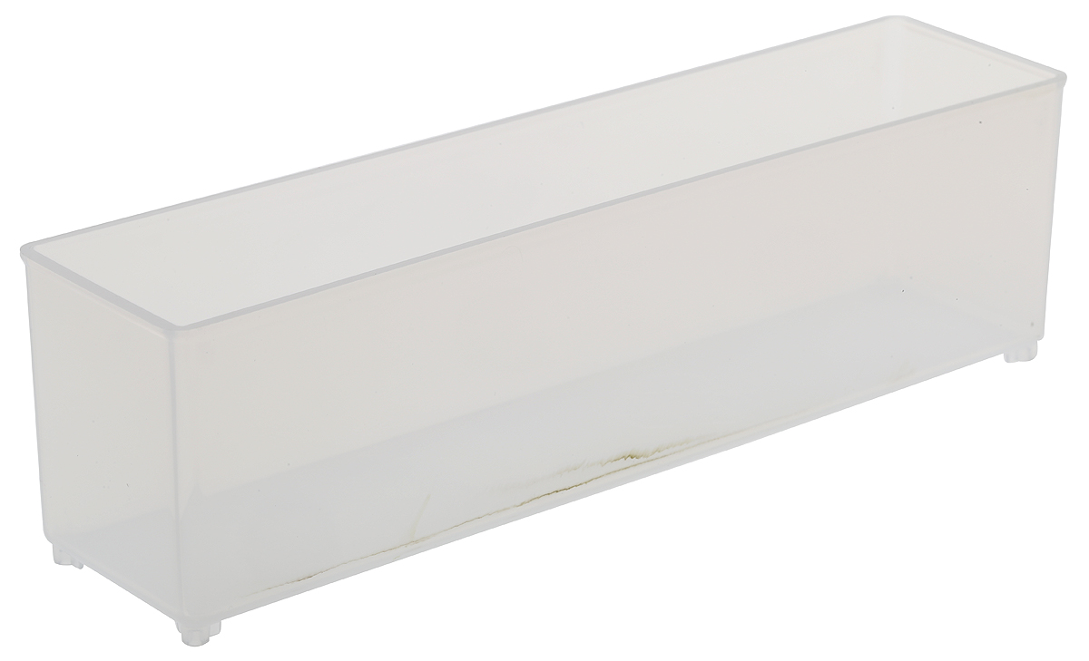 Raaco Transparent PP Compartment Box, 47mm x 39mm x 163mm