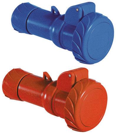 Schneider Electric, PratiKa IP67 Red Cable Mount 3P + E Industrial Power Socket, Rated At 16A, 415 V