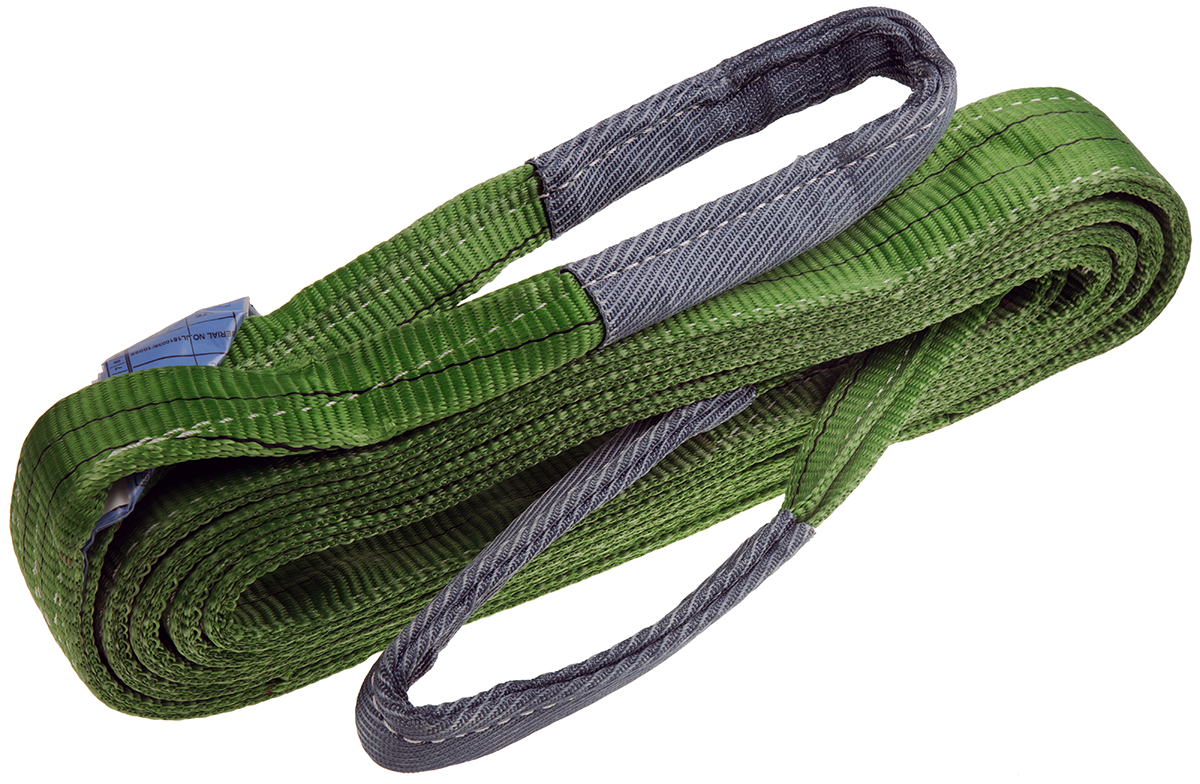 RS PRO 6m Green Lifting Sling Webbing, 2t