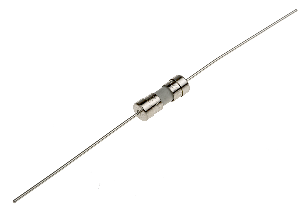 RS PRO PC Board Non Resettable Fuse 2.5A, 250V ac
